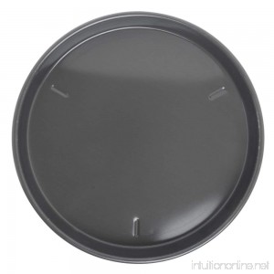Bundy Chicago Metallic BAKALON Aluminum Deep Dish Pizza Pan with AMERICOAT Plus Clear Silicone Glaze - 15 Dia x 1 1/2 D - B078TPW73J